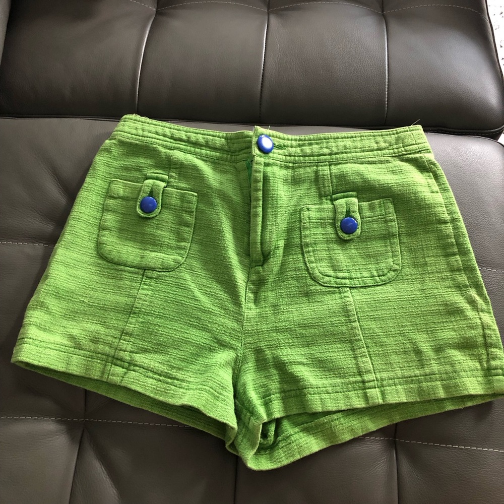 Retro green shorts